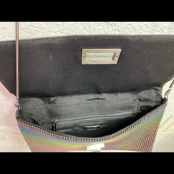 BCBG Maxazria irridescent clutch purse. - Picture 4 of 4